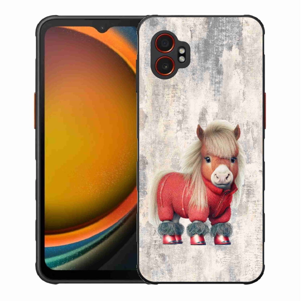 Gél borító mmCase Samsung Galaxy Xcover 7 Pro - póni pulóverben