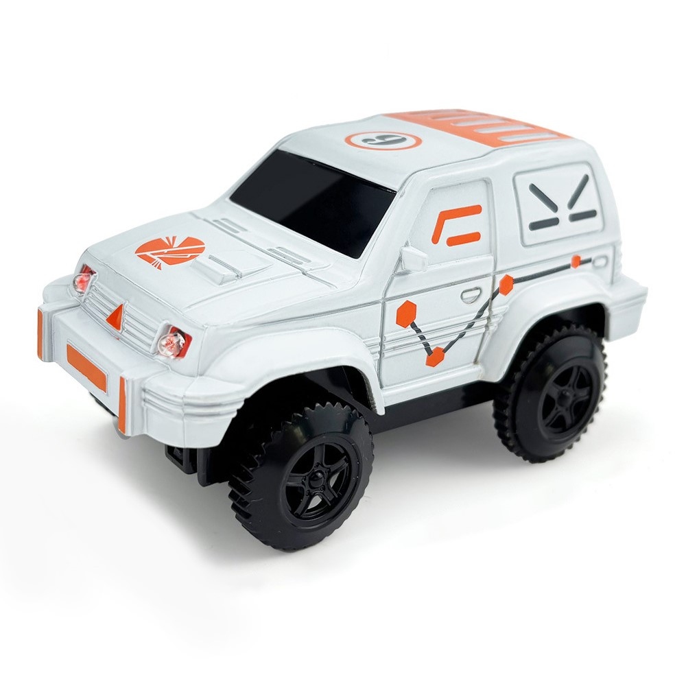 Világító terepjáró Jeep – fehér