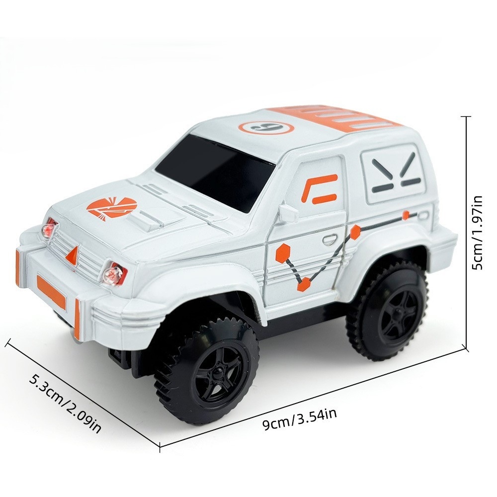 Világító terepjáró Jeep – fehér