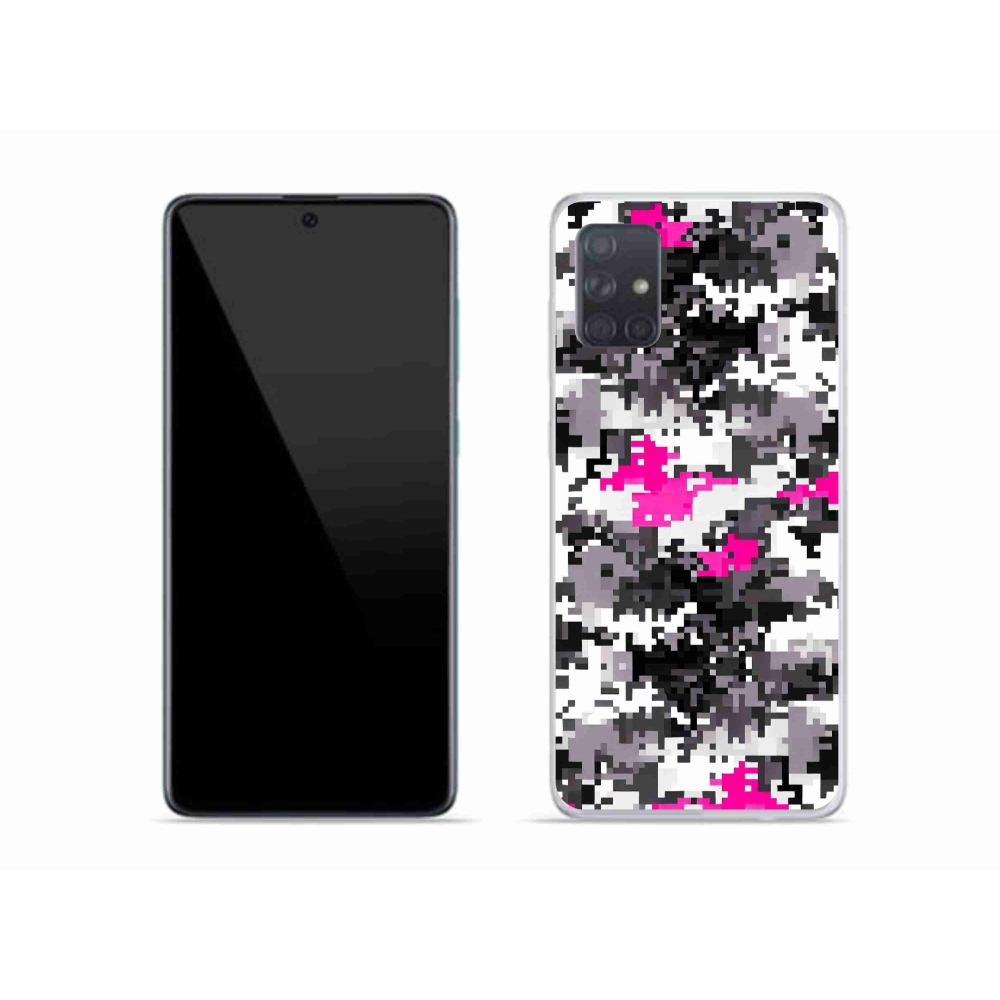 Zselés borítás mmCase Samsung Galaxy A51 készülékhez - terepszínű minta 4