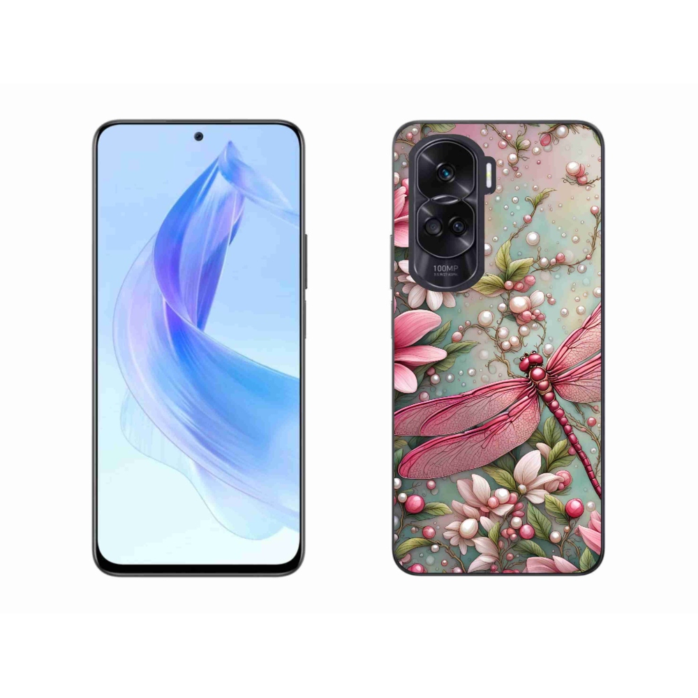 Zselés borítás mmCase a Honor 90 Lite készülékhez - szitakötő