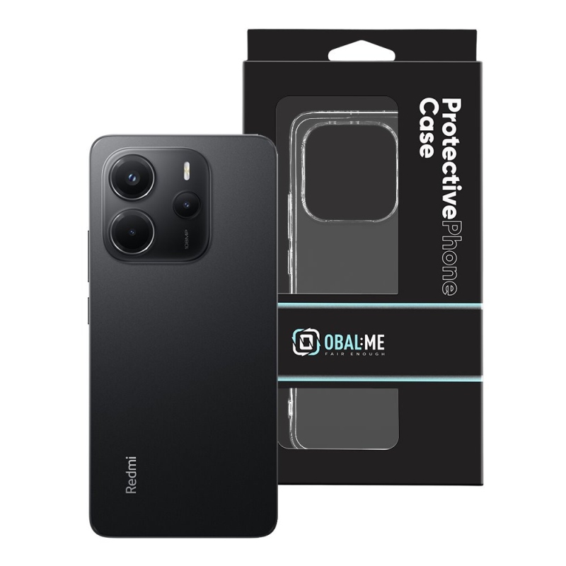 BORÍTÓ:ME TPU borító a Xiaomi Redmi Note 14 4G-hez Átlátszó