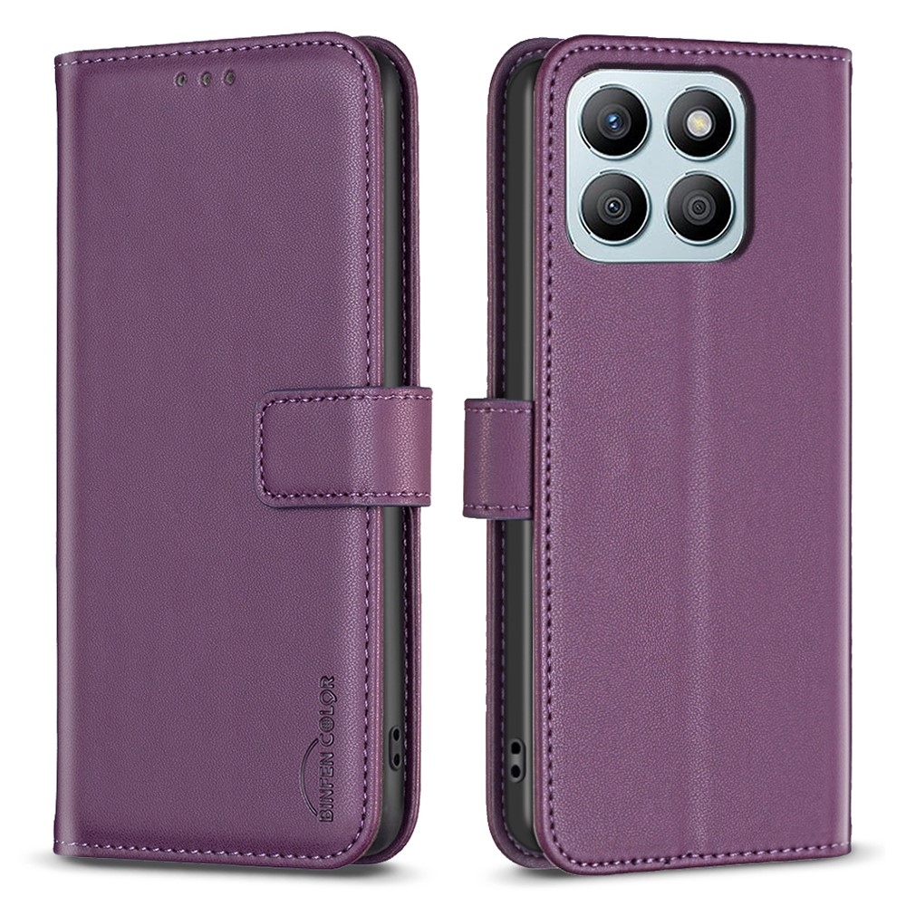 BNF könyvtáska Honor X8b készülékhez - sötétlila