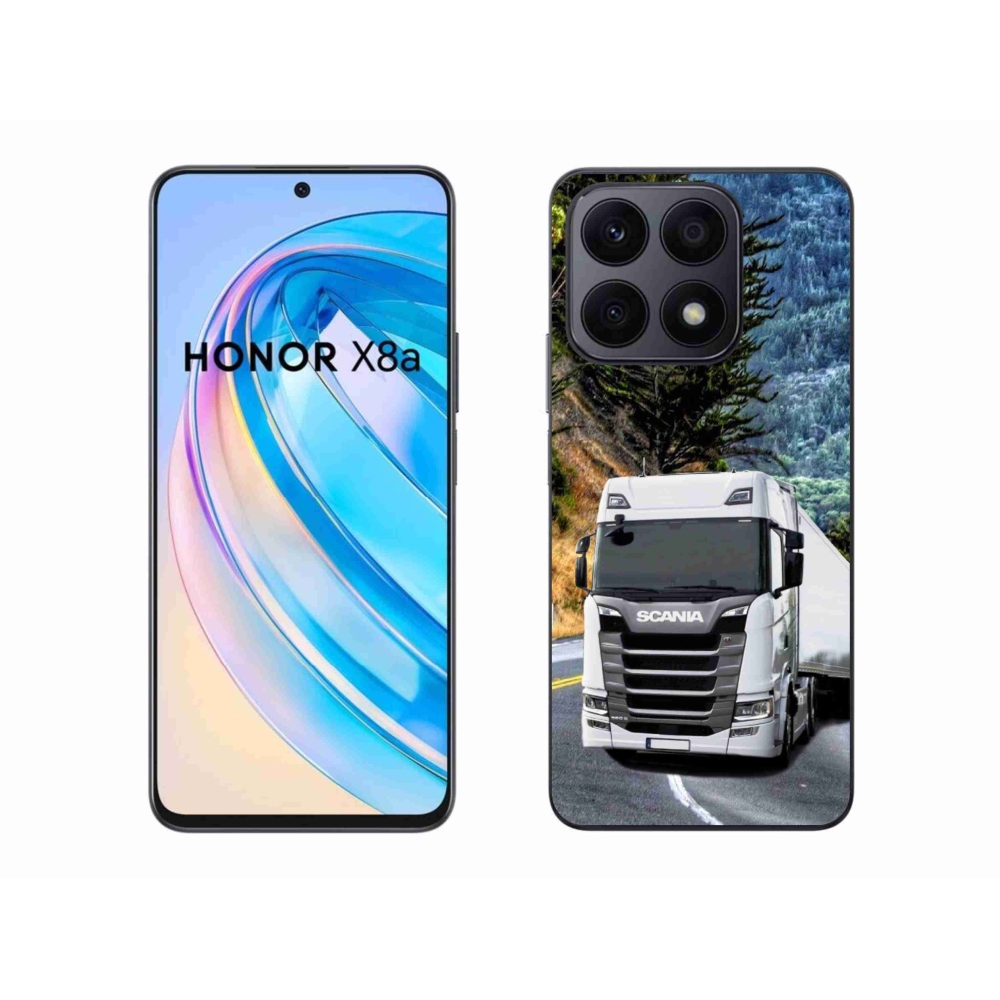 Zselés borítás mmCase a Honor X8a készülékhez - teherautó 1