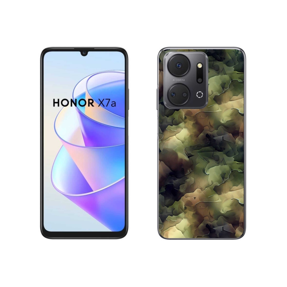 Zselés borítás mmCase a Honor X7a készülékhez - álcázó minta 10