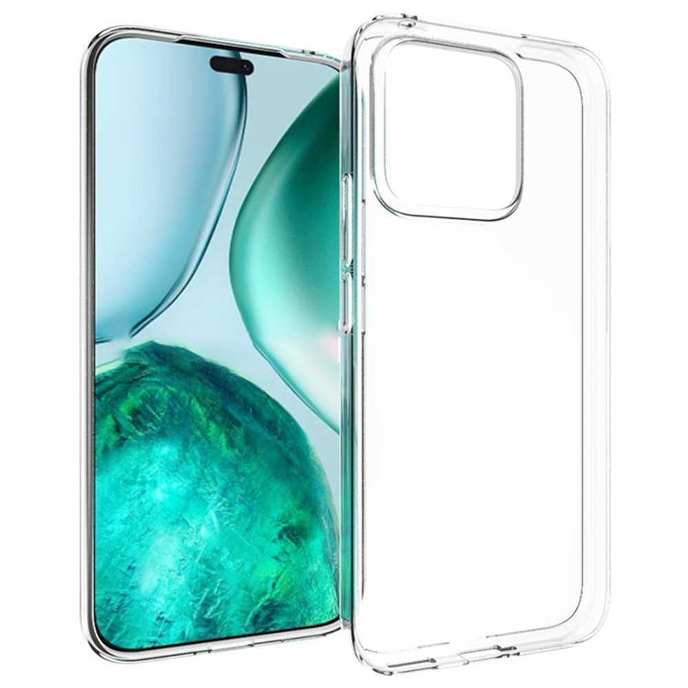 Átlátszó gél tok az Honor X8c mobiltelefonhoz – átlátszó