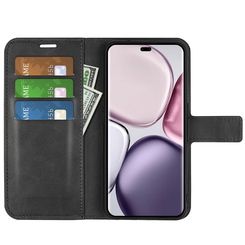 Állványos könyv tok a Honor Magic 7 Lite 5G-hez - fekete