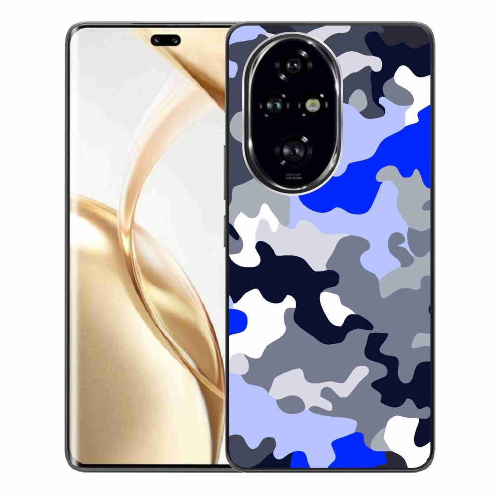 Zselés borítás mmCase a Honor 200 Pro 5G számára - álcázó minta 8