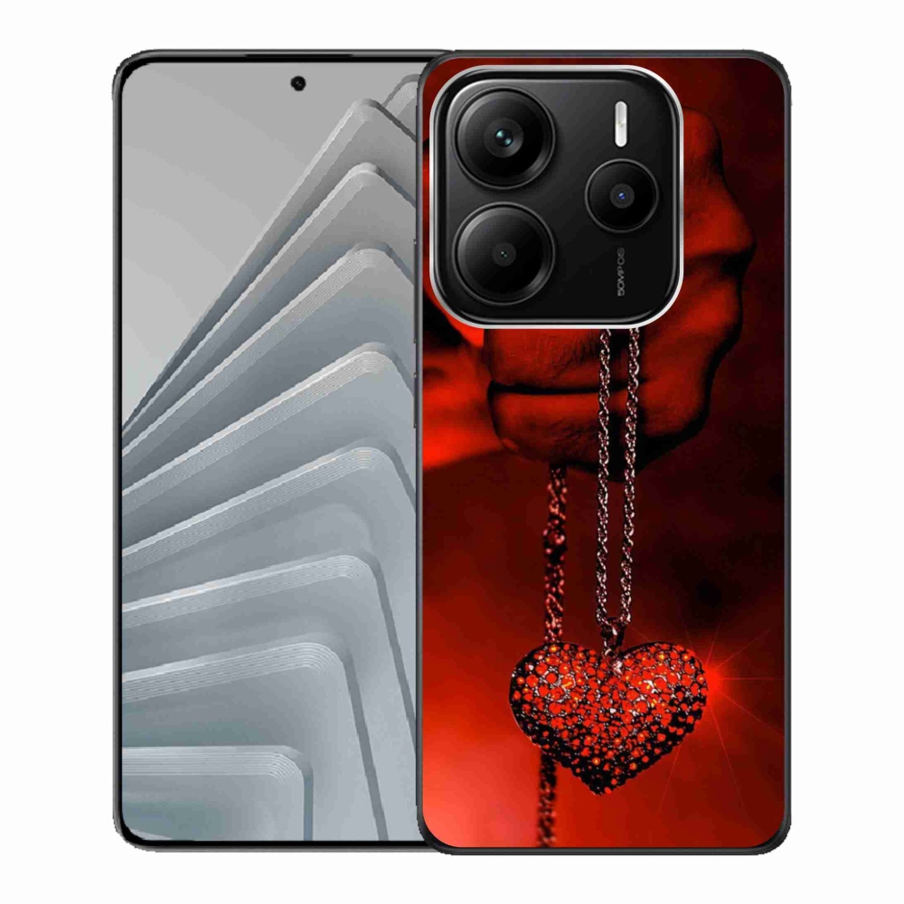 Gél borítás mmCase a Xiaomi Redmi Note 14 5G-hez - nyaklánc