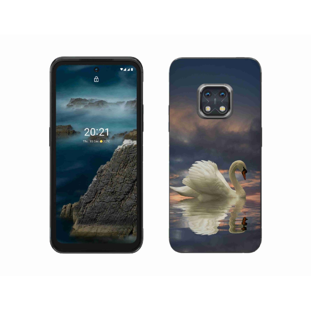 Zselés tok mmCase a Nokia XR20 készülékhez - hattyú