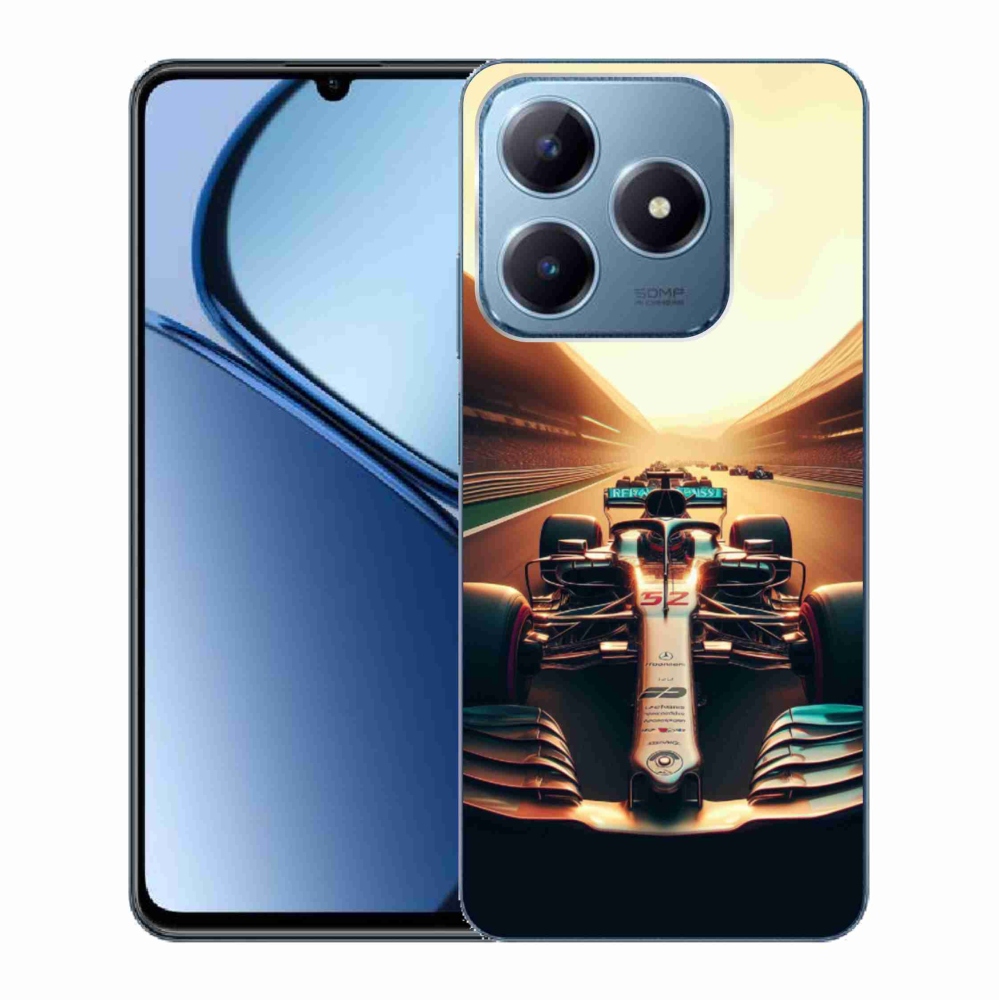 Zselés borítás mmCase a Realme C63 készülékhez - formula 1