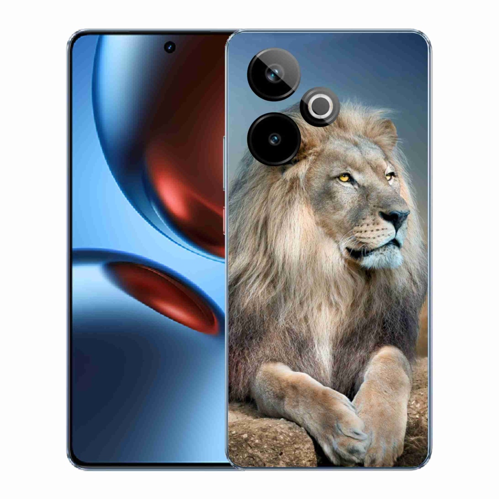 Zselés borítás mmCase a Realme GT 7 5G/GT 7T 5G - Lion 1 számára