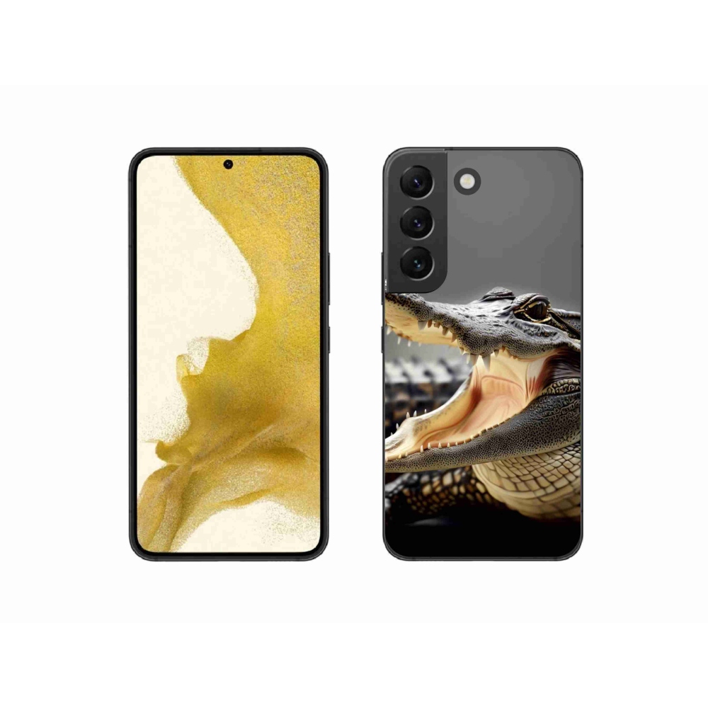 Zselés borítás mmCase Samsung Galaxy S22 5G - krokodil