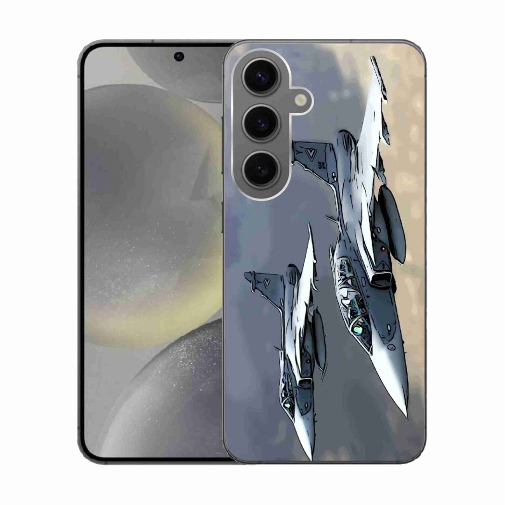 Gél borítás mmCase Samsung Galaxy S24 - vadászrepülők számára