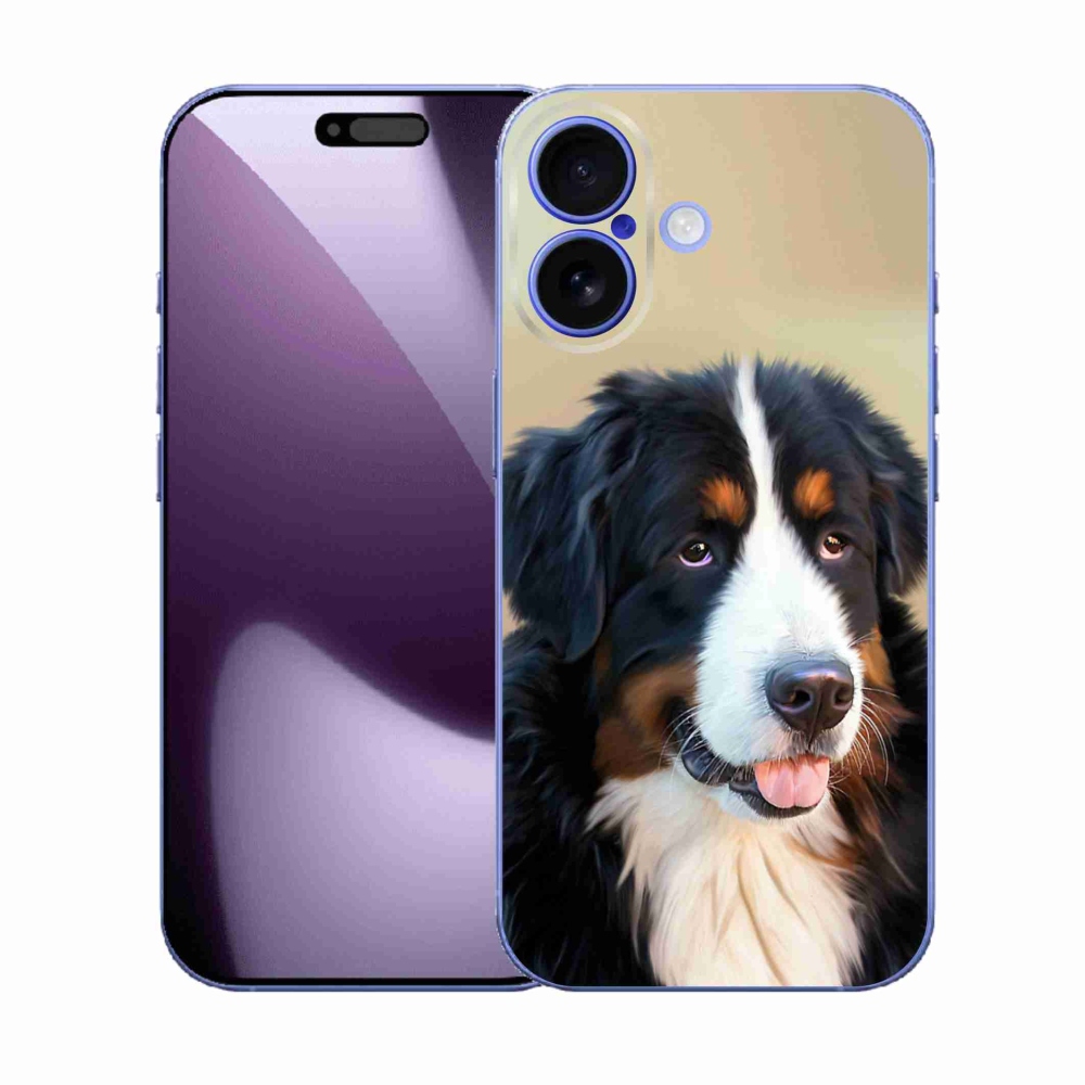 Gél borítás mmCase iPhone 17 készülékhez - Berni hegyi kutya