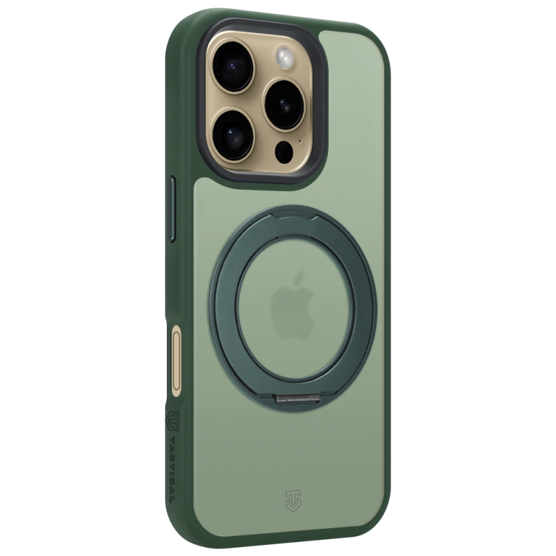 Tactical MagForce Hyperstand tok az Apple iPhone 16 Pro-hoz, Forest Green színben