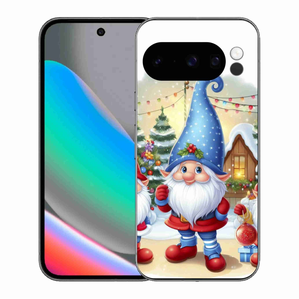 Gél borítás mmCase a Google Pixel 10 Pro számára - Karácsonyi manók