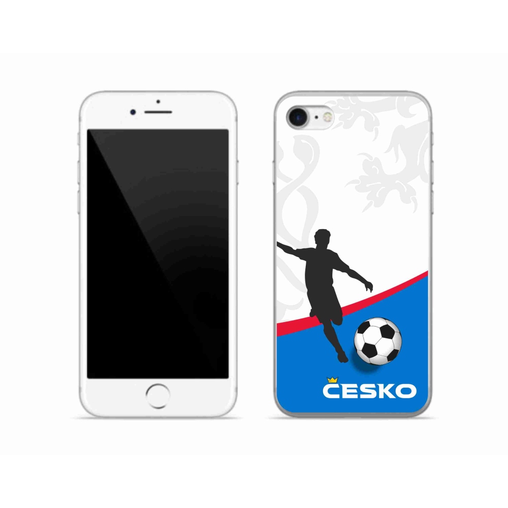 Zselés borítás mmCase iPhone SE (2022) - futball Csehország 1