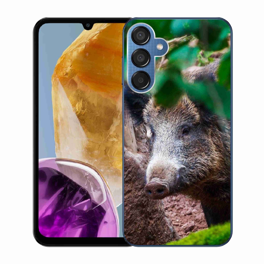 Gél borítás mmCase Samsung Galaxy M15 5G - vaddisznóhoz