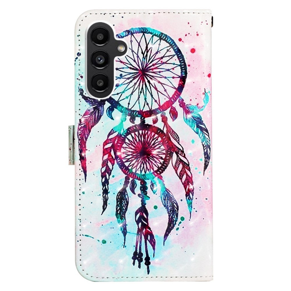 Patte könyv tok Samsung Galaxy A24 készülékhez - színes álomfogó