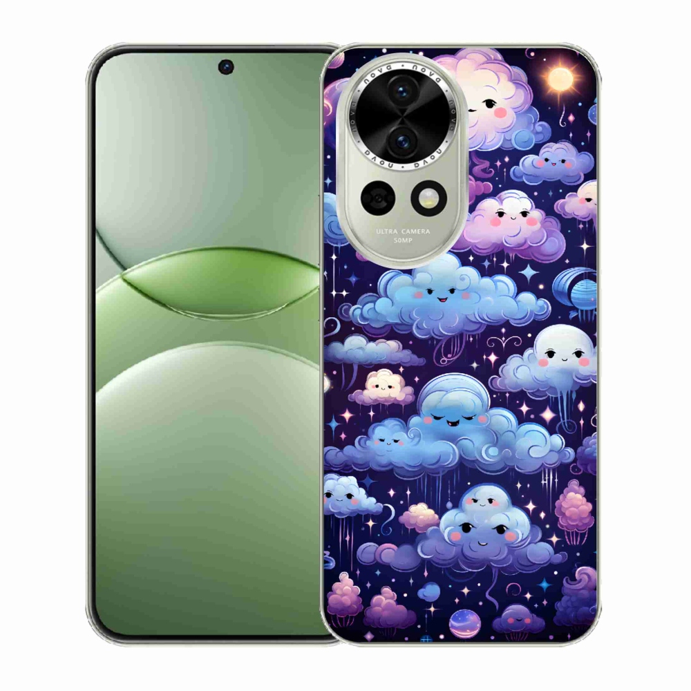 Gél borítás mmCase a Huawei Nova 13 5G-hez - felhők