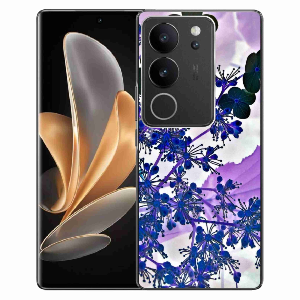 Gél borító mmCase a Vivo V29 5G-hez - hortenzia virág