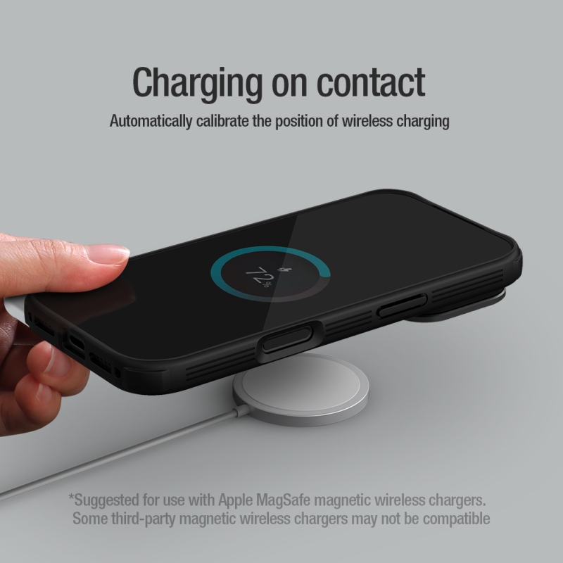 Nillkin CamShield Prop mágneses hátlap Apple iPhone 17 Pro Fekete