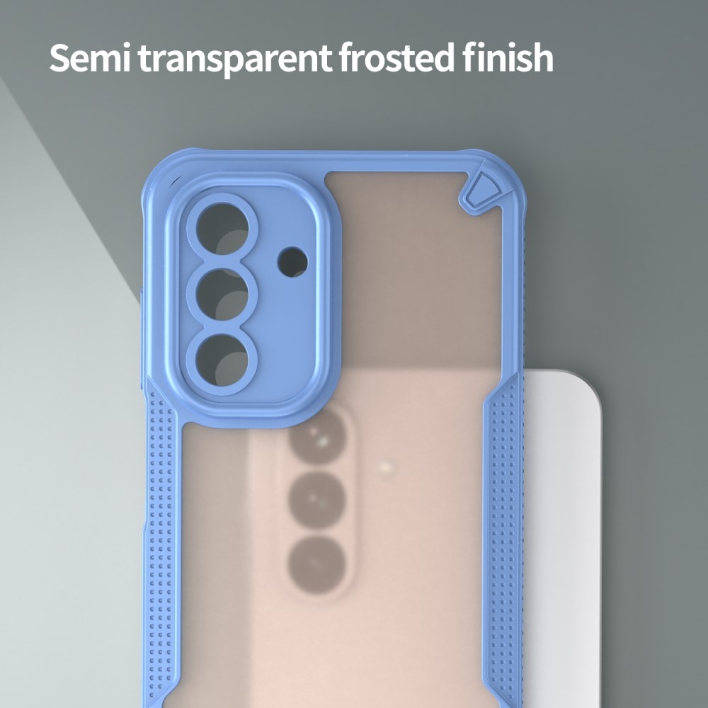 Fagyasztott tartós borítás Samsung Galaxy A26 5G készülékhez - kék