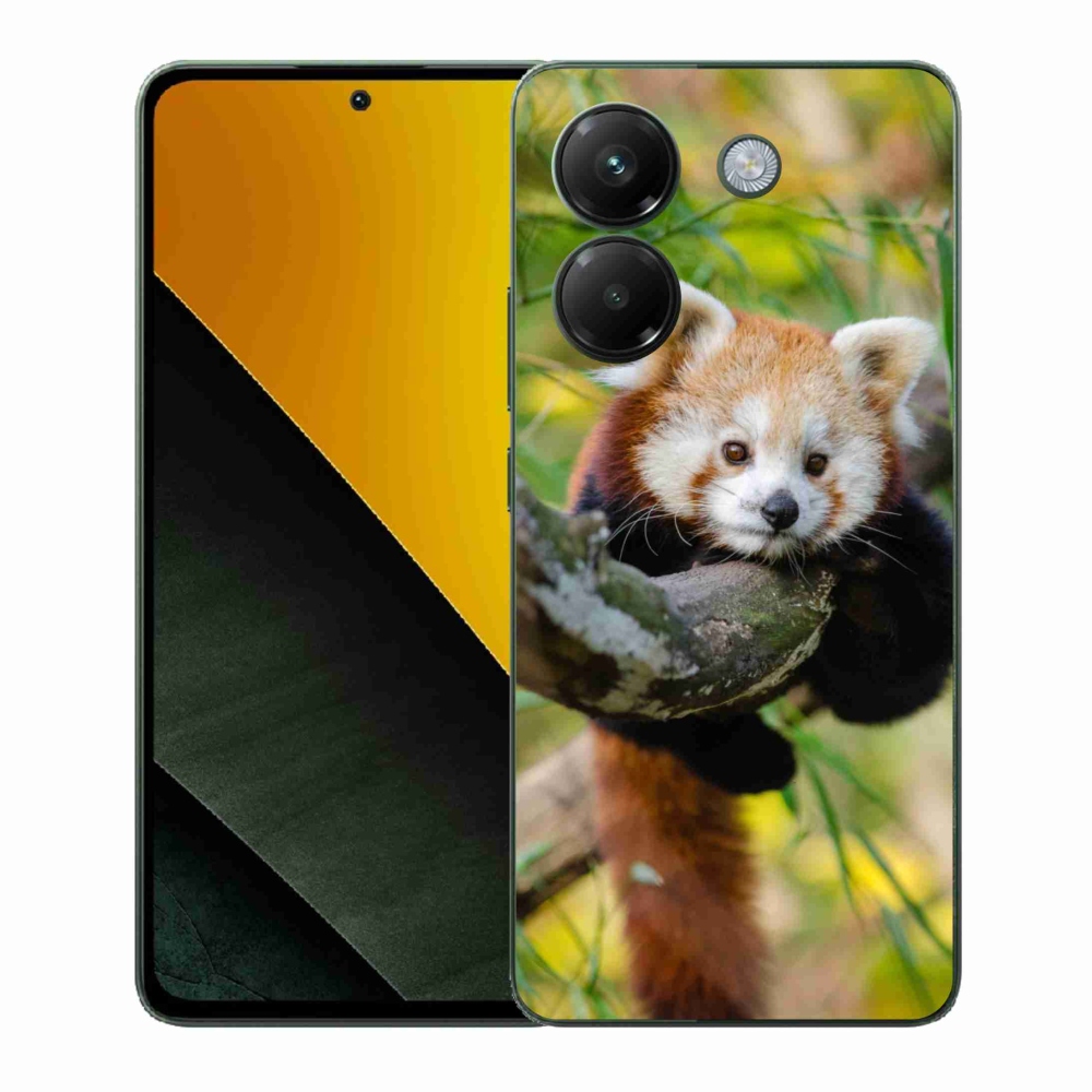 Gél borítás mmCase a Xiaomi Poco M7 Pro 5G-hez - pandavörös