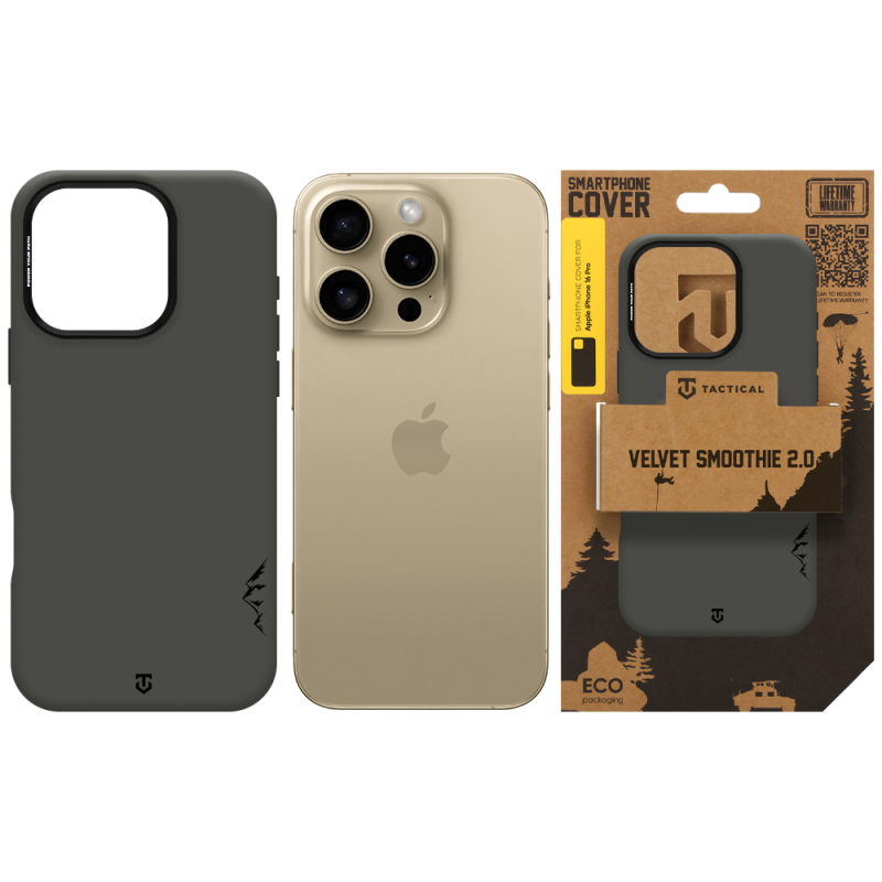 Tactical MagForce Velvet Smoothie 2.0 tok az Apple iPhone 16 Pro Bazooka modellhez