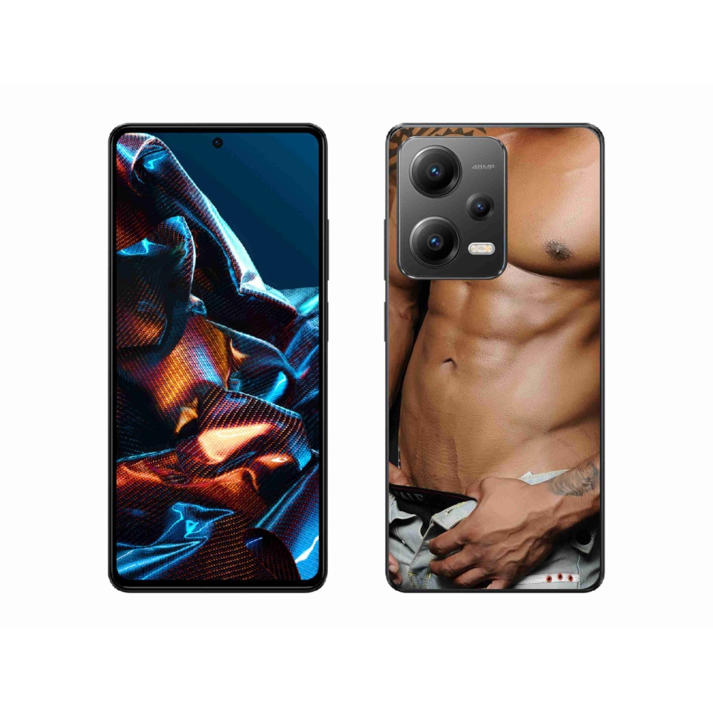 Gél borítás mmCase a Xiaomi Redmi Note 12 Pro 5G számára - szexi férfi