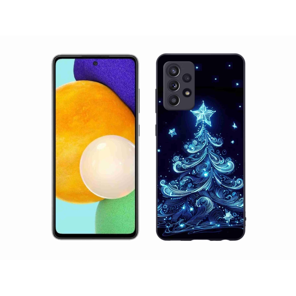 Gél borítás mmCase Samsung Galaxy A52/A52 5G - neon karácsonyfa 4
