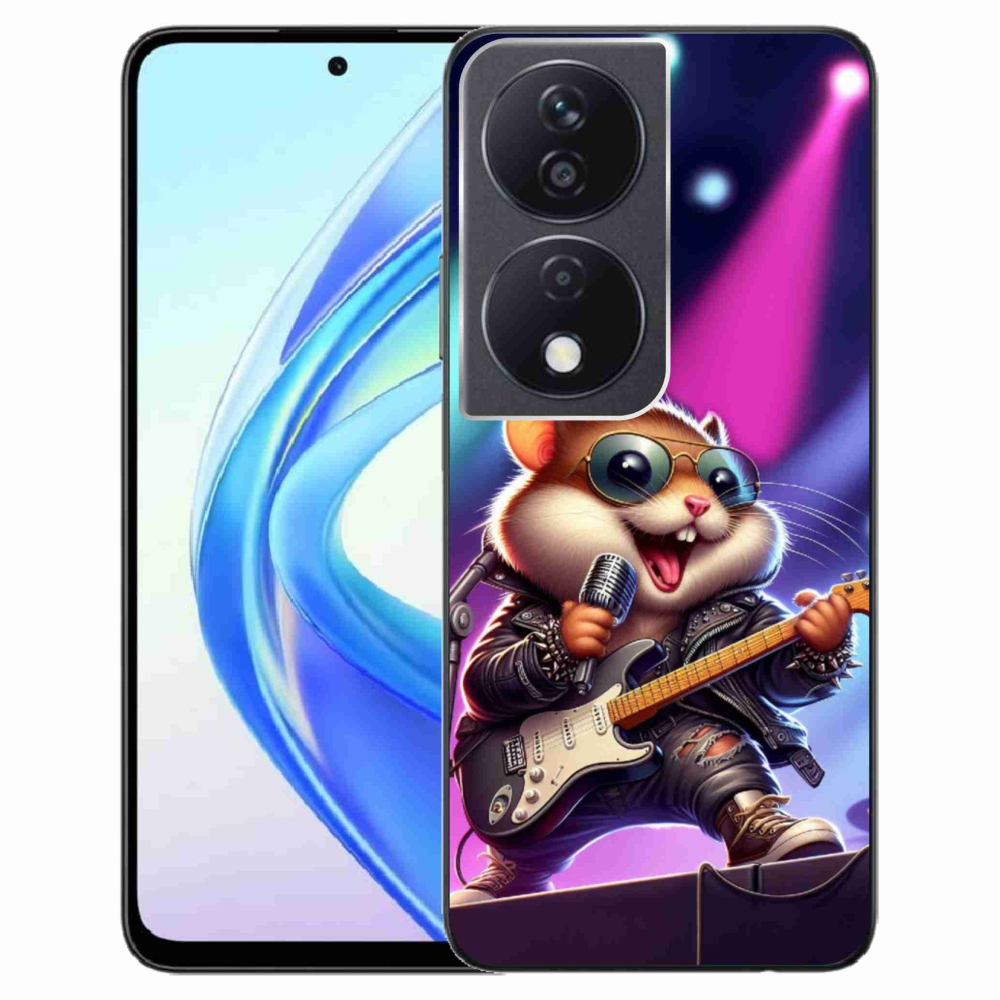 Gél borítás mmCase a Honor X7b/Honor 90 Smart készülékhez - hörcsög hintaló