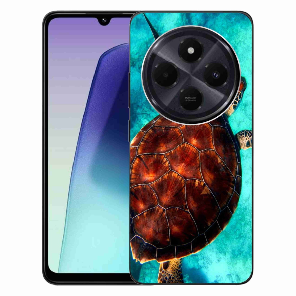 Gél borítás mmCase a Xiaomi Redmi 14C/Poco C75-hez - teknősbéka