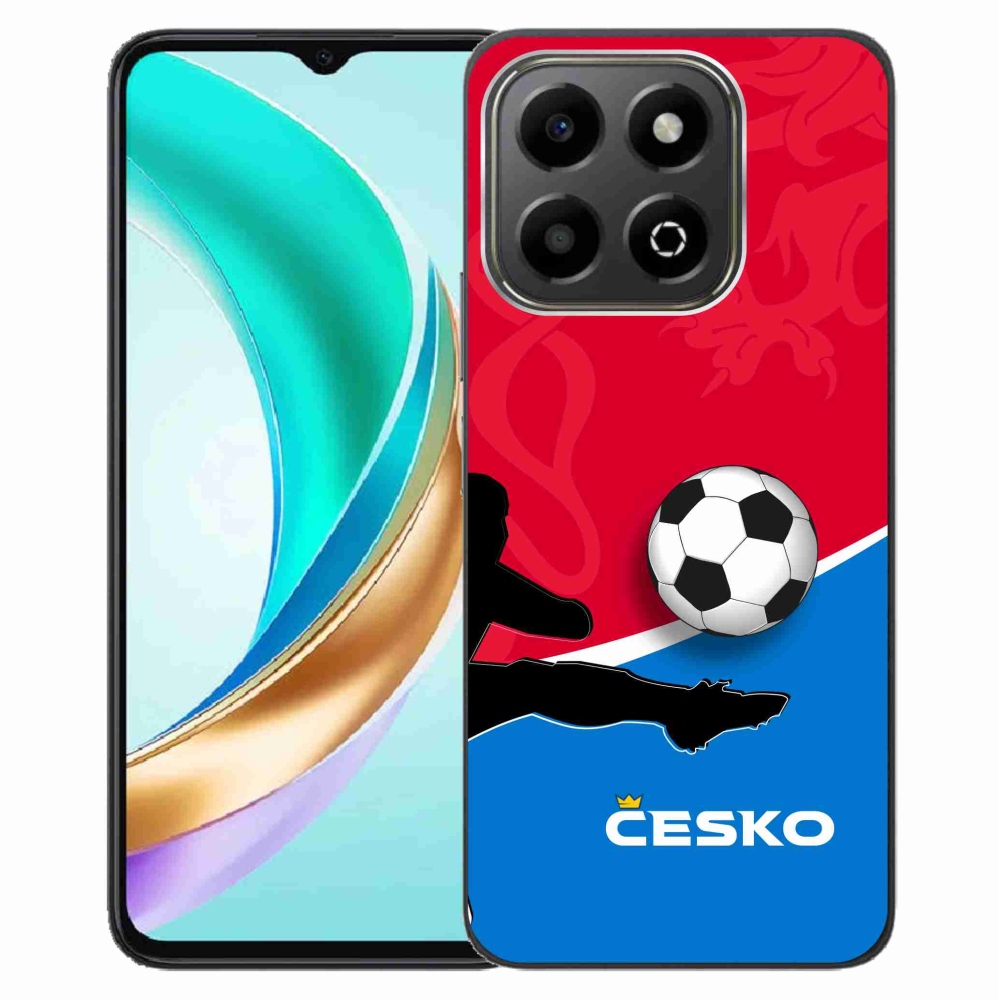 Gél borítás mmCase for Honor X6b - futball Csehország 2