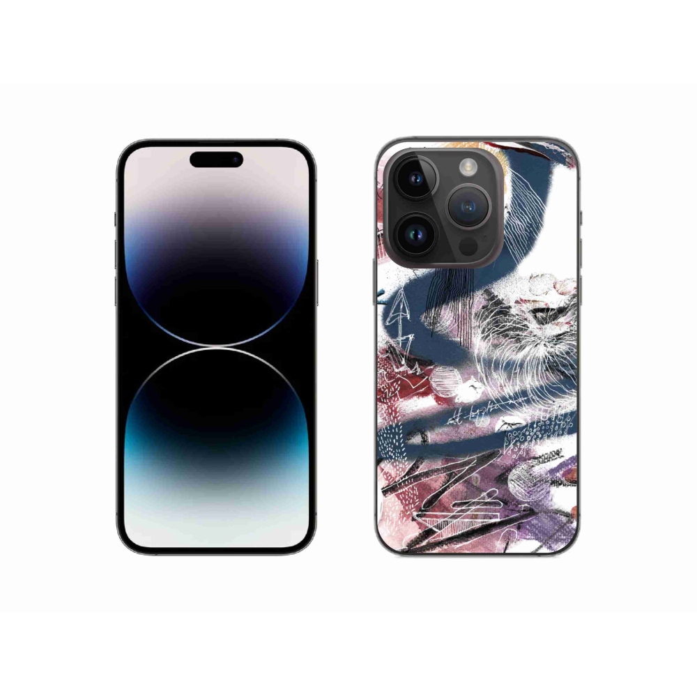 Gél borítás mmCase iPhone 14 Pro készülékhez - absztrakt motívum 28