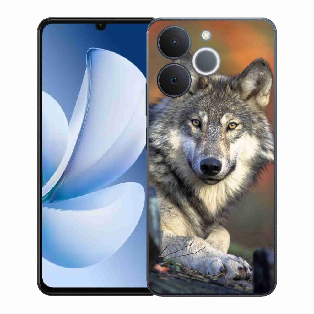 Zselés borítás mmCase a Realme Note 70T-hez - farkas