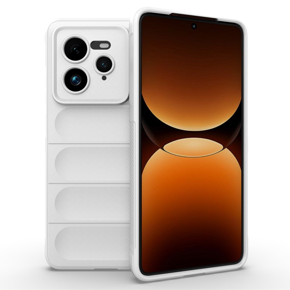 Rugg tartós zselés tok a Realme GT 7 Pro 5G készülékhez - fehér