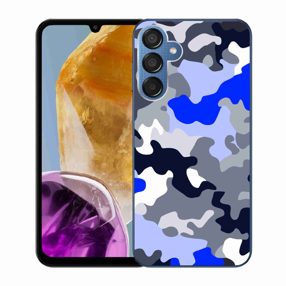 Zselés borítás mmCase Samsung Galaxy M15 5G - terepszínű minta 8