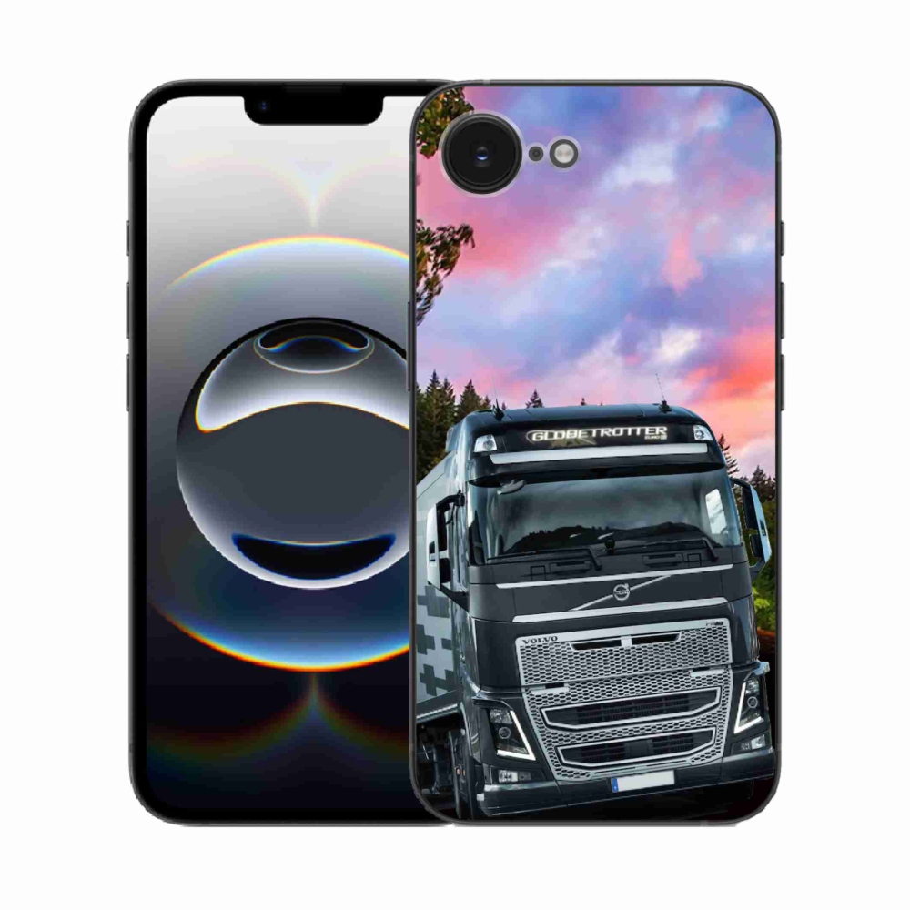 Zselés borítás mmCase iPhone 16e készülékhez - teherautó 2