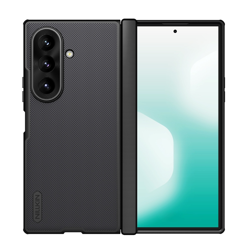Nillkin Super Frosted FOLD mágneses hátlap a Samsung Galaxy Z Fold 8-hoz, Ultra Black
