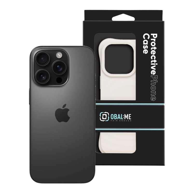 TOK: ME MagNetix Orbit tok az Apple iPhone 16 Pro-hoz, bézs színben