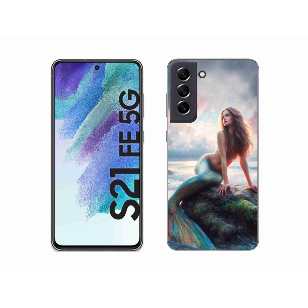 Zselés borítás mmCase Samsung Galaxy S21 FE 5G - sellő