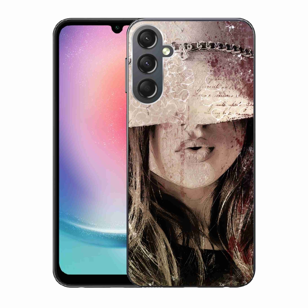 Gél védőhuzat mmCase Samsung Galaxy A24 - lányhoz