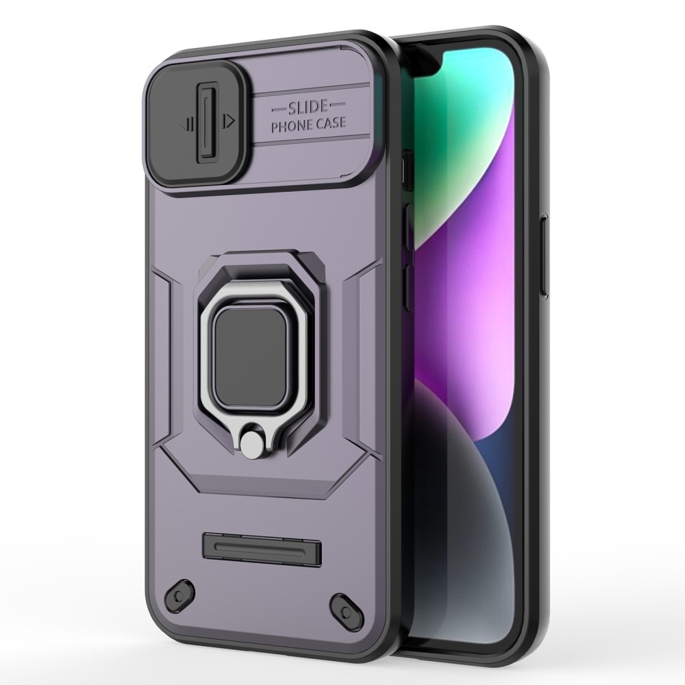 Ütésálló borítás iPhone 15 készülékhez - lila