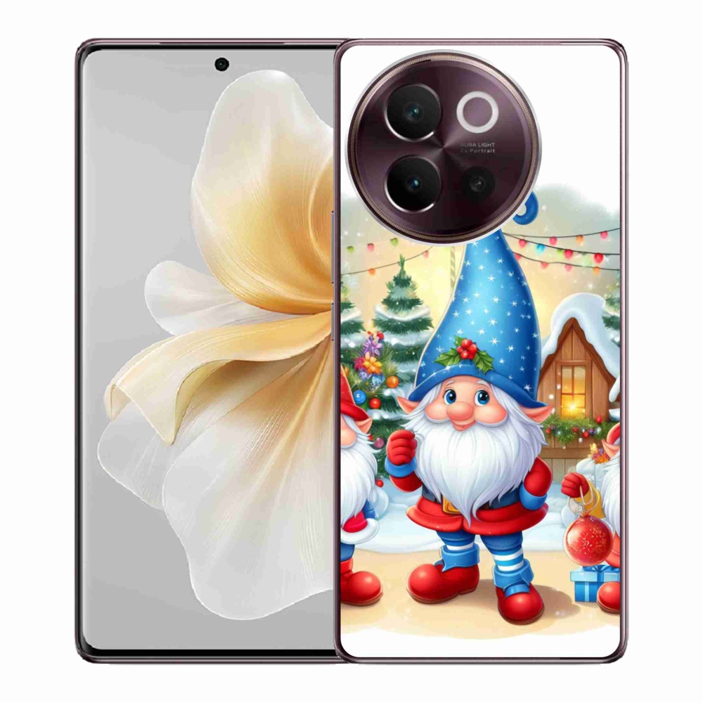 Gél borítás mmCase a Vivo V40 Lite 5G-n - karácsonyi manók