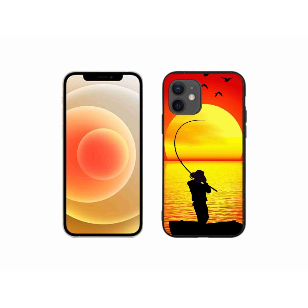 Zselés borítás mmCase iPhone 12 mini készülékhez - horgászat