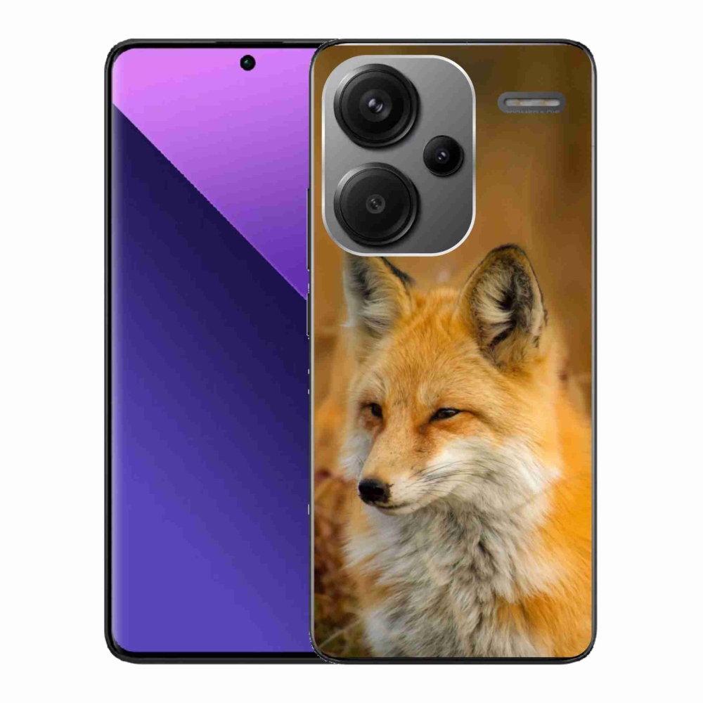 Gél borítás mmCase a Xiaomi Redmi Note 13 Pro+ 5G számára - rókakék