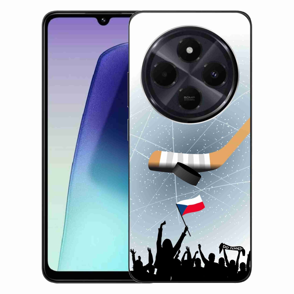 Gél borítás mmCase a Xiaomi Redmi 14C/Poco C75-hez - hoki szurkolóknak