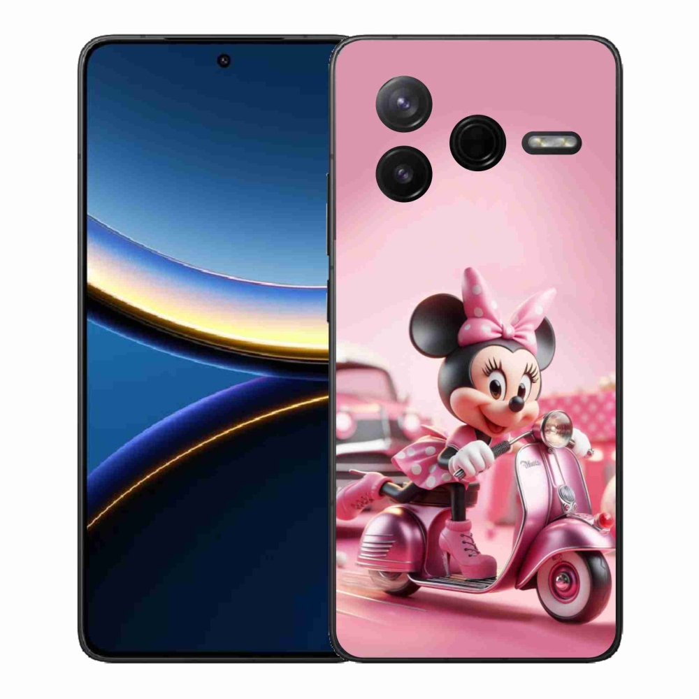 Gél borítás mmCase a Xiaomi Poco F7 Pro számára - minnie 1